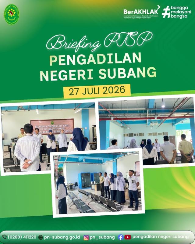 Briefing PTSP